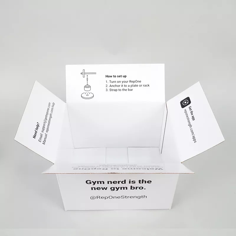 Custom Double Side Printed Corrugated Board Mailing Box