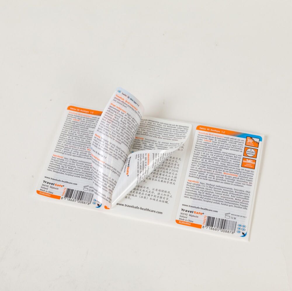 Custom Printed Multi-Layer Promotional Labels