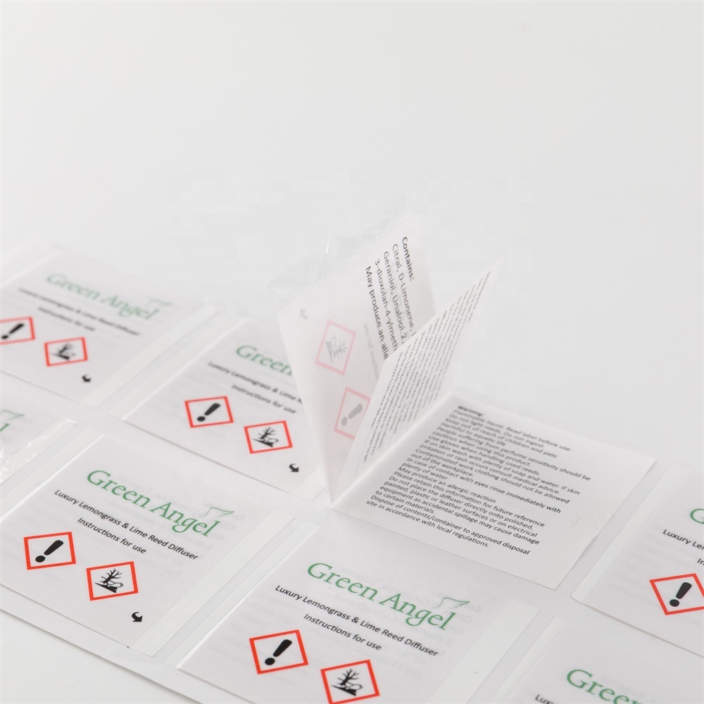 Custom Multi-Layer Vibrant Sticker Labels with Pearlized PP