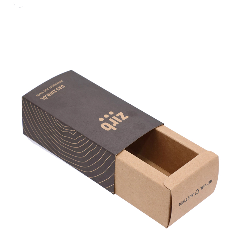 Custom Recyclable Brown Kraft Cardboard Box